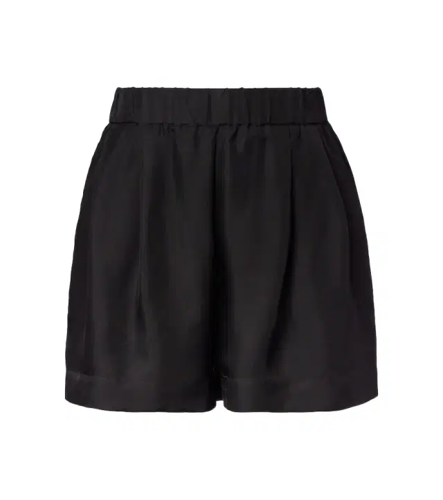 Zurich silk twill shorts