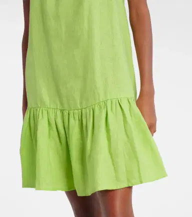 ASCENO Adana linen minidress | Thumbnail 5