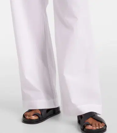 ASCENO Rosa cotton straight pants | Thumbnail 4
