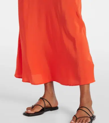 ASCENO Valencia silk maxi dress | Thumbnail 3