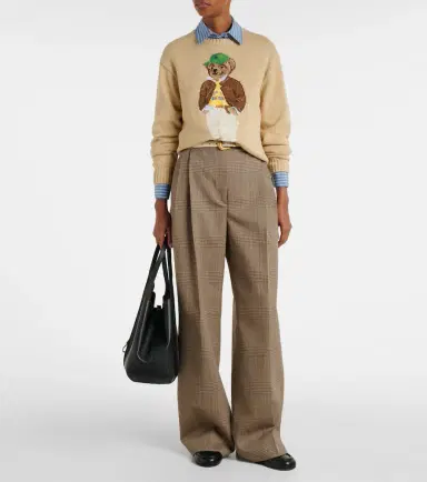 Polo Ralph Lauren Polo Bear intarsia cotton sweater | Thumbnail 6