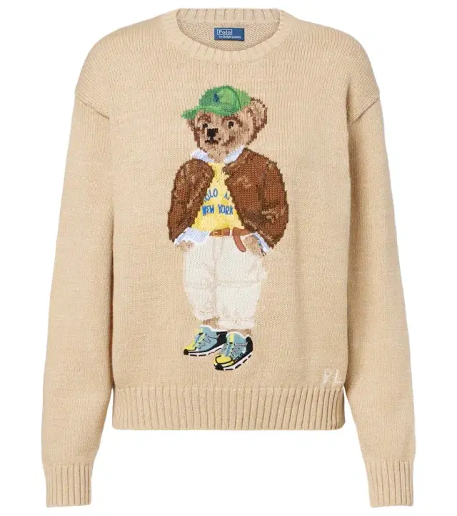 Polo Ralph Lauren Polo Bear intarsia cotton sweater