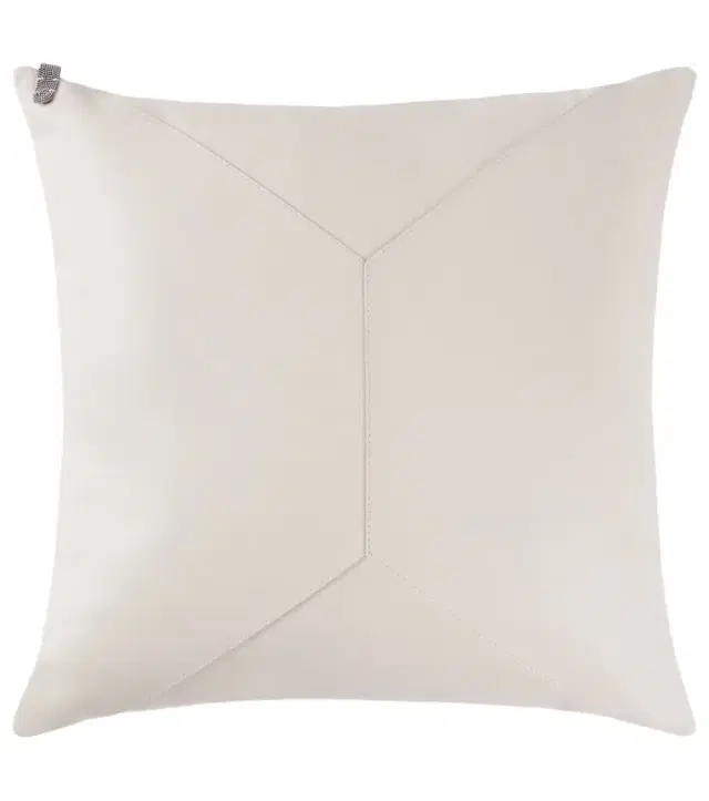Brunello Cucinelli Monili leather cushion