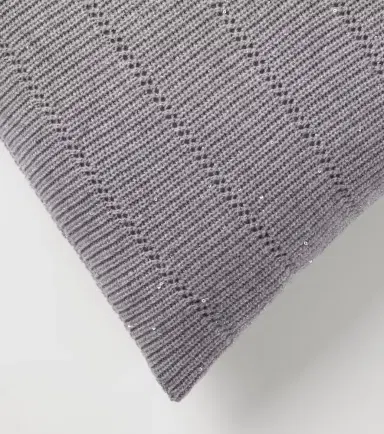 Brunello Cucinelli Cashmere and wool-blend cushion | Thumbnail 3