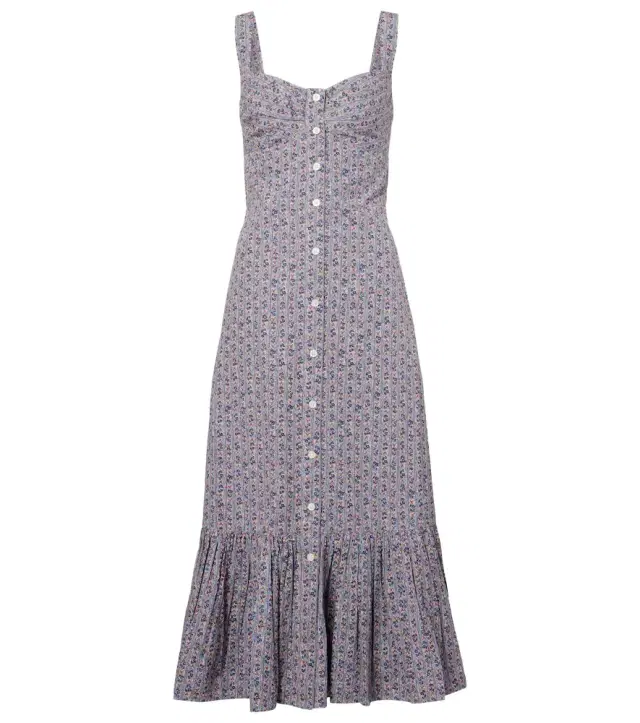 Polo Ralph Lauren Floral cotton midi dress