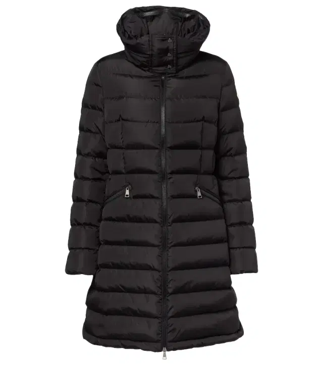 Flammette down coat