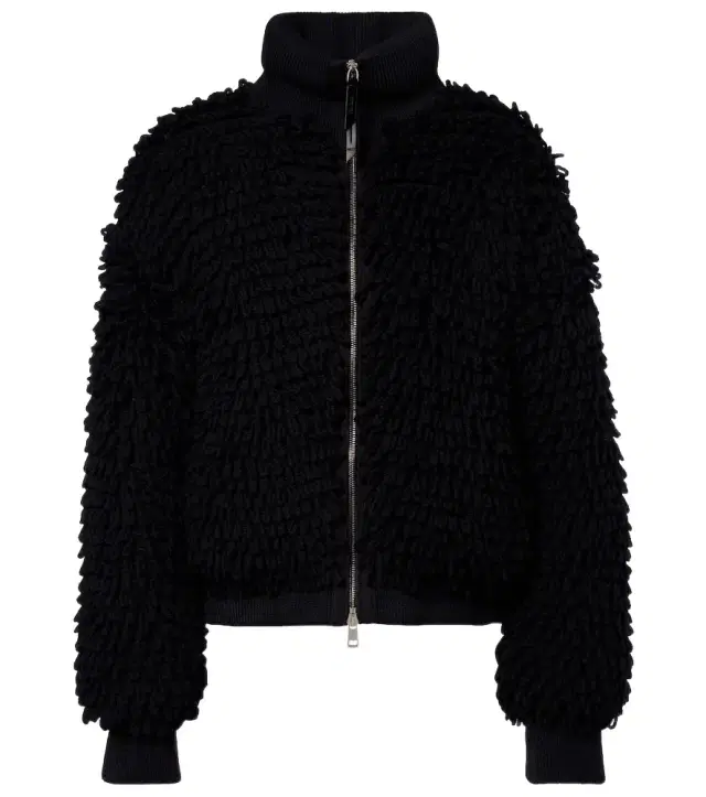 x EE72 by Edward Enninful wool-blend down jacket