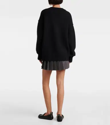 AMI PARIS Ami de Caur virgin wool cardigan | Thumbnail 4