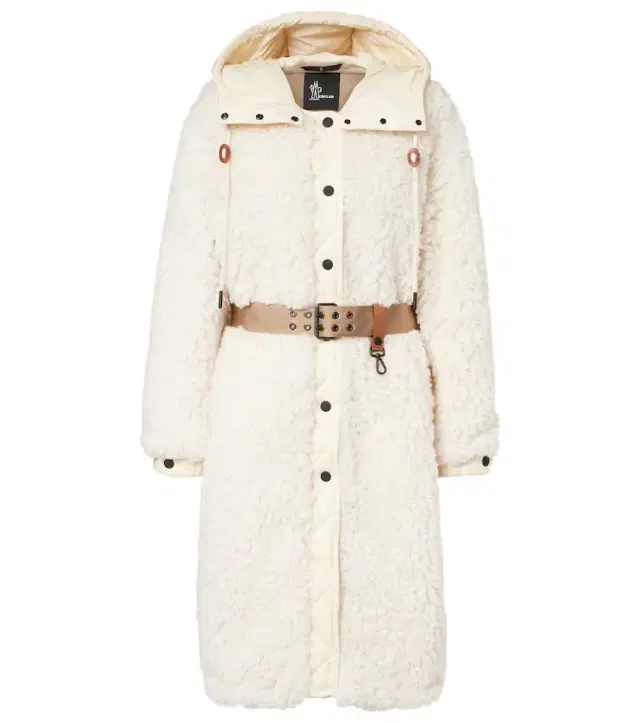 Blavet hooded teddy down coat