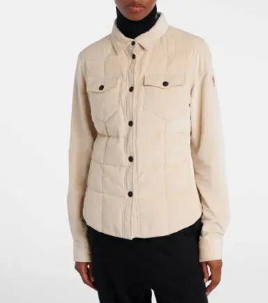 Moncler Grenoble Nangy cotton-blend down overshirt | Thumbnail 3 Moncler Grenoble Nangy cotton-blend down overshirt | Thumbnail 3