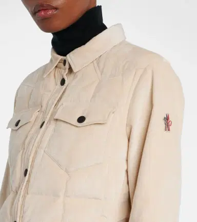 Moncler Grenoble Nangy cotton-blend down overshirt | Thumbnail 4 Moncler Grenoble Nangy cotton-blend down overshirt | Thumbnail 4