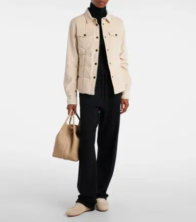 Moncler Grenoble Nangy cotton-blend down overshirt | Thumbnail 5 Moncler Grenoble Nangy cotton-blend down overshirt | Thumbnail 5