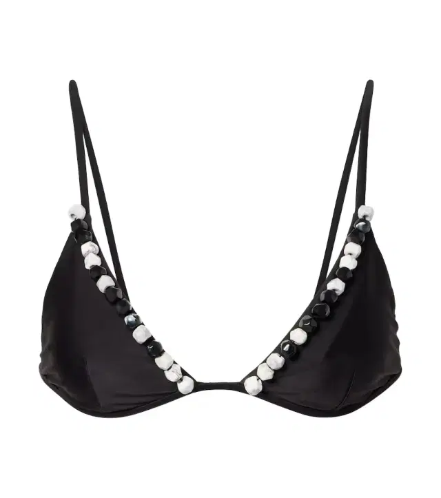 SIR Baci beaded bikini top