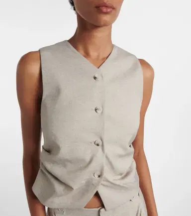 SIR Leone draped vest | Thumbnail 3