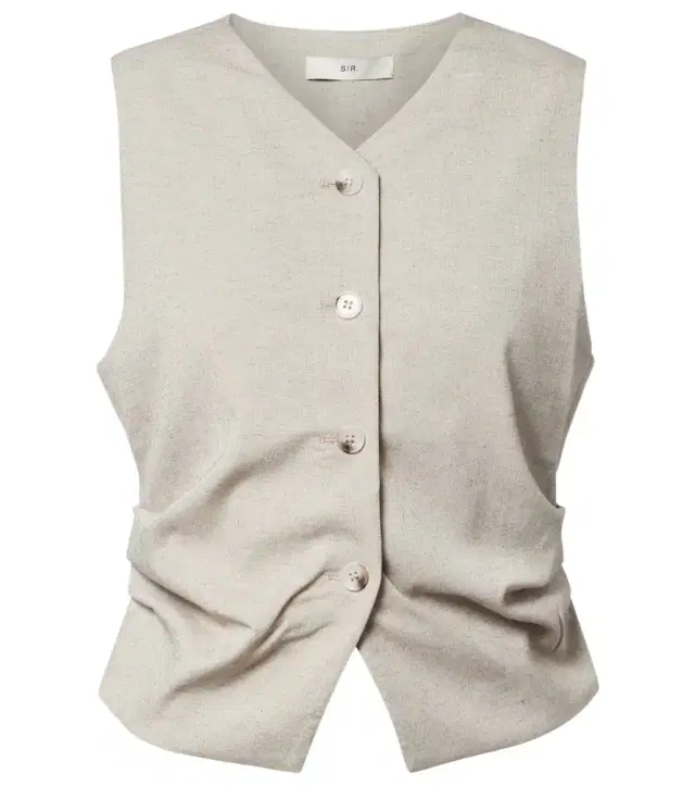 SIR Leone draped vest
