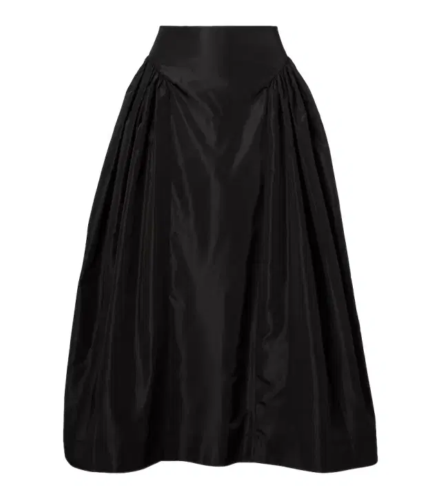 Simone Rocha Taffeta midi skirt