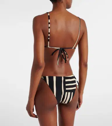 SIR Embellished striped bikini bottoms | Thumbnail 3