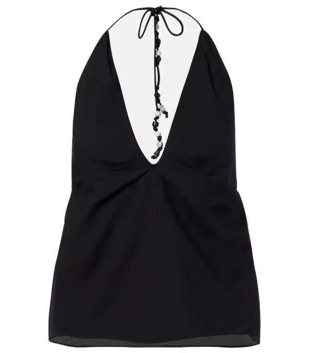 SIR Azura halterneck cotton top