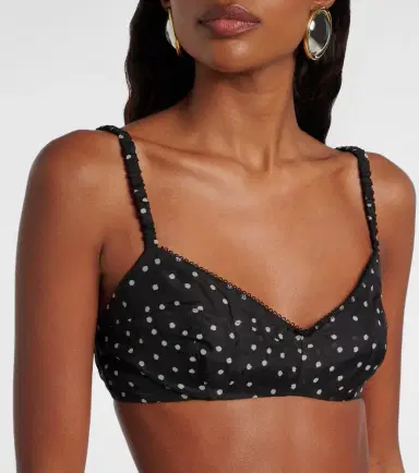 SIR. Polka-dot silk bralette | Thumbnail 5 SIR. Polka-dot silk bralette | Thumbnail 5