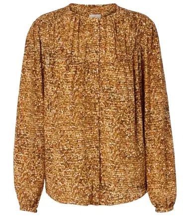 Isabel Marant Sally printed silk-blend blouse | Thumbnail 1 Isabel Marant Sally printed silk-blend blouse | Thumbnail 1