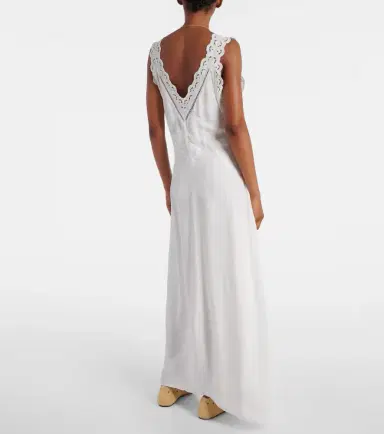 Isabel Marant Freda broderie anglaise maxi dress | Thumbnail 2