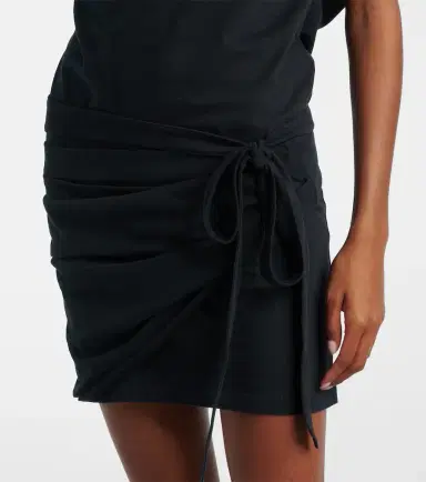 Isabel Marant Marielle draped cotton minidress | Thumbnail 2