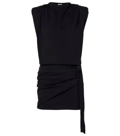 Isabel Marant Marielle draped cotton minidress | Thumbnail 1