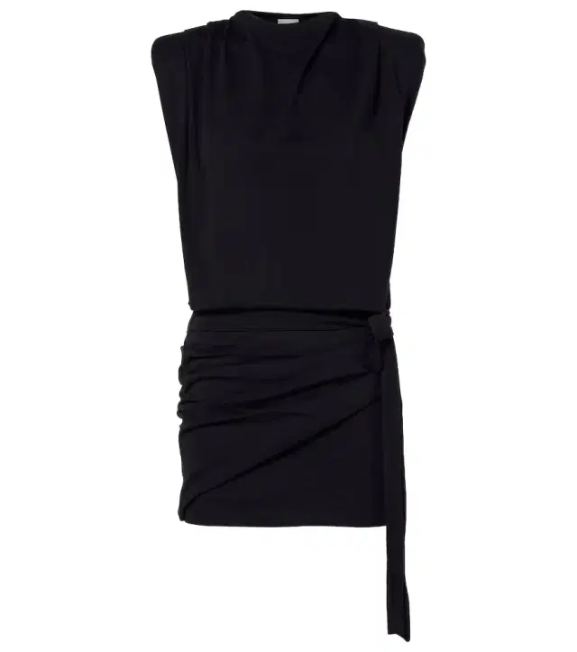 Isabel Marant Marielle draped cotton minidress