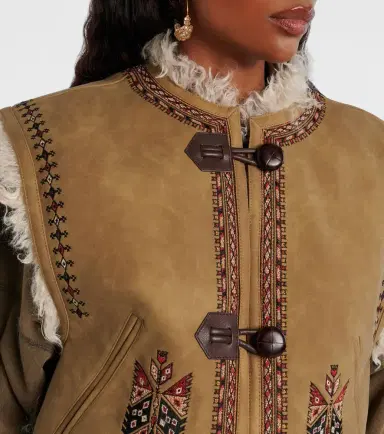 Marant Etoile Clemencia embroidered vest | Thumbnail 4 Marant Etoile Clemencia embroidered vest | Thumbnail 4