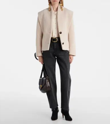 Isabel Marant Dyogo wool-blend jacket | Thumbnail 3 Isabel Marant Dyogo wool-blend jacket | Thumbnail 3
