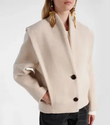 Isabel Marant Dyogo wool-blend jacket | Thumbnail 4 Isabel Marant Dyogo wool-blend jacket | Thumbnail 4