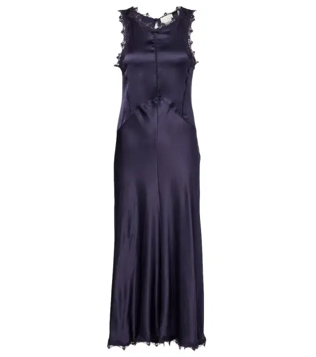Isabel Marant Jadelia silk-blend satin midi dress