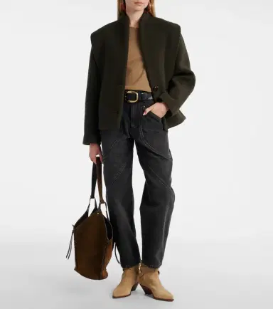 Isabel Marant Catarina barrel-leg jeans | Thumbnail 4
