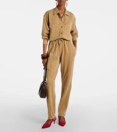 Marant Étoile Rozene cotton jersey sweatpants | Thumbnail 3 Marant Étoile Rozene cotton jersey sweatpants | Thumbnail 3