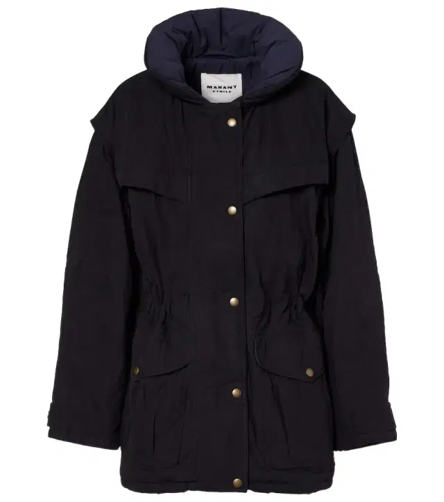 Marant Étoile Damone hooded cotton-blend jacket