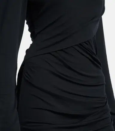 Marant Etoile Denise draped jersey minidress | Thumbnail 2