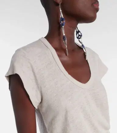 Marant Etoile Linen T-shirt | Thumbnail 3
