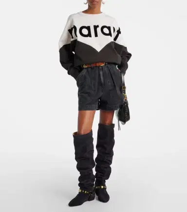 Marant Étoile Houston cotton-blend sweatshirt | Thumbnail 2