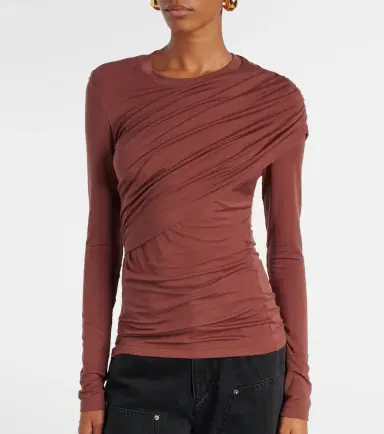 Marant Etoile Dressi draped jersey top | Thumbnail 5