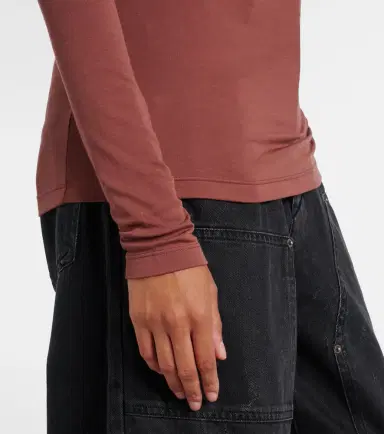 Marant Etoile Dressi draped jersey top | Thumbnail 6