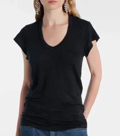 Marant Etoile Linen T-shirt | Thumbnail 4