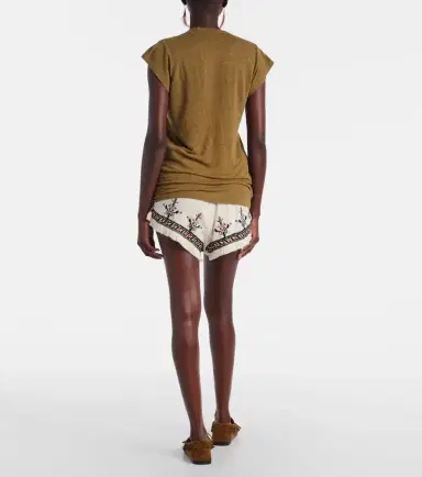 Marant Etoile Linen T-shirt | Thumbnail 2