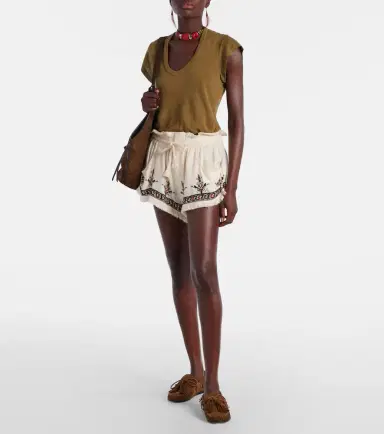 Marant Etoile Linen T-shirt | Thumbnail 3