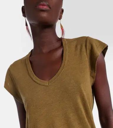 Marant Etoile Linen T-shirt | Thumbnail 5