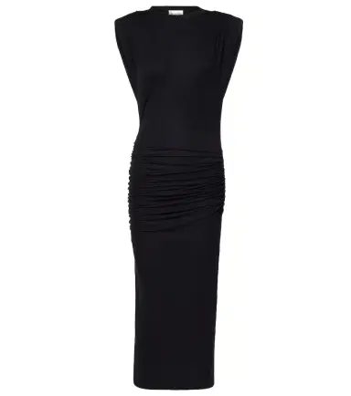 Marant Etoile Donna draped jersey midi dress | Thumbnail 1
