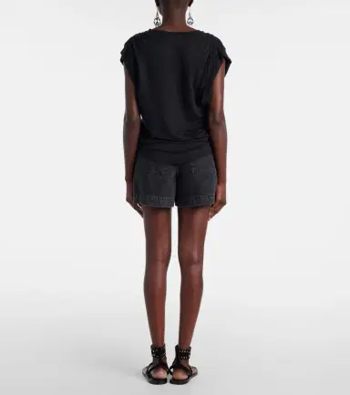 Marant Etoile Linen T-shirt | Thumbnail 2