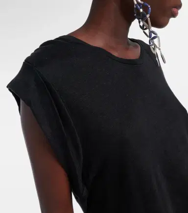 Marant Etoile Linen T-shirt | Thumbnail 3