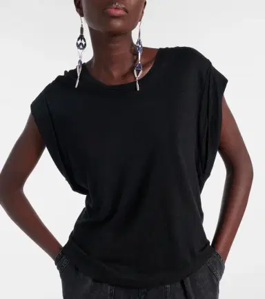 Marant Etoile Linen T-shirt | Thumbnail 5