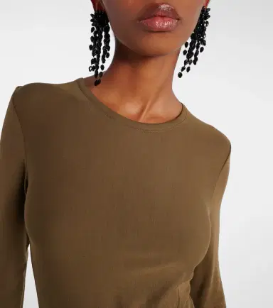 Marant Etoile Jelina gathered jersey maxi dress | Thumbnail 2