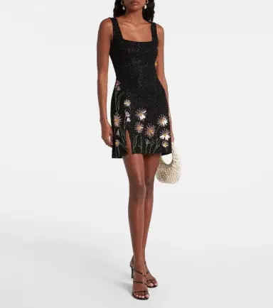 Staud Le Sable beaded minidress | Thumbnail 4 Staud Le Sable beaded minidress | Thumbnail 4